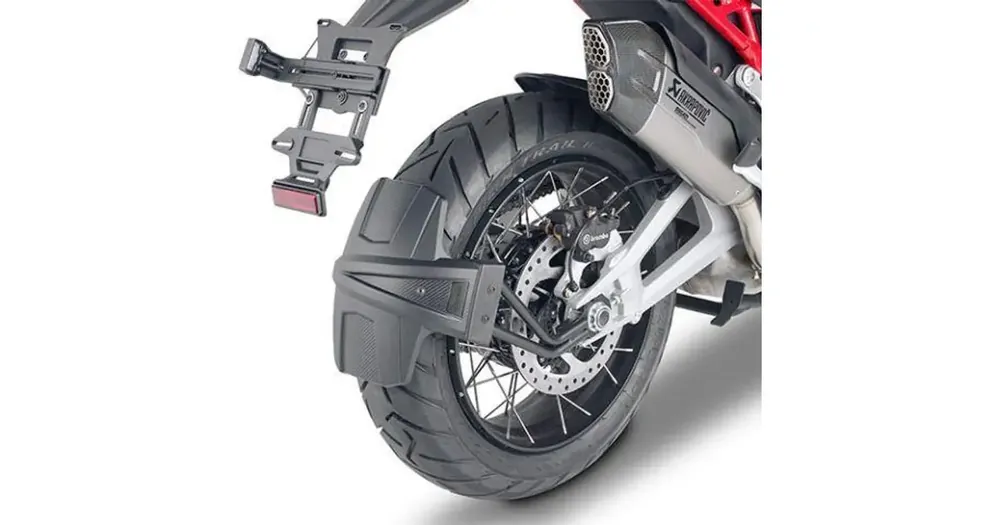 Suosittu Kappa KRM02 takalokasuojan asennussarja, Ducati Multistrada V4