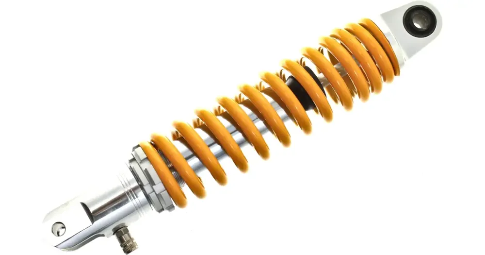 Ajankohtainen Takaiskunvaimennin, 280mm, keltainen, Power Force