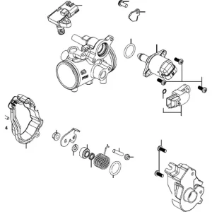 Täydellinen ruiskutuskurkku Kymco MXU 700 Kampanjahinta