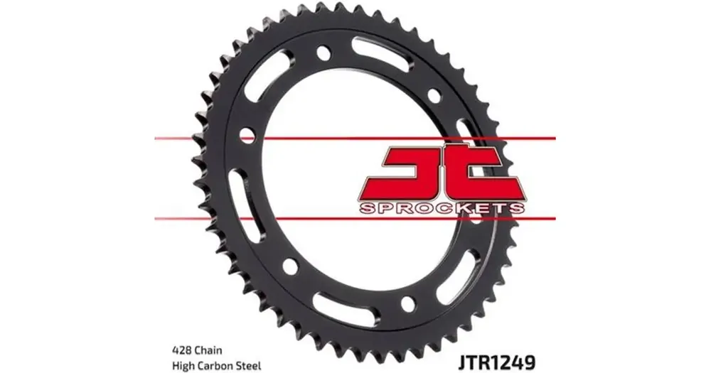 Takaratas 428 51 hammasta JT Sprockets JTR1249 Lähetetään Heti