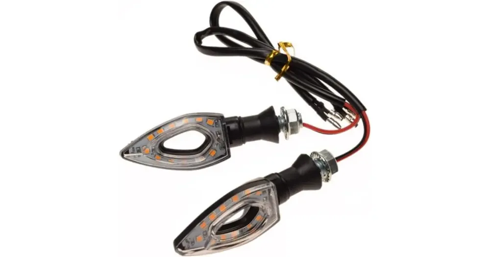 Kampanjahinta LED-vilkut, kierre M10x1,5 mm, hyväksytty, WM Motor