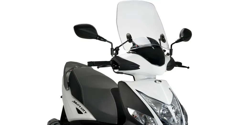 Erikoistarjous Tuulilasi, läpinäkyvä, Puig 20529W Traffic, Kymco Agility 50 / Agility 125