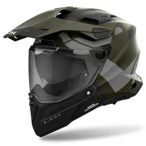 Alennus Airoh COMMANDER 2 - REVEAL Koko kypärä - Vihreä