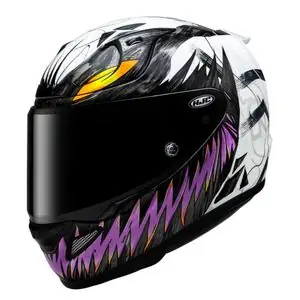 HJC RPHA 12 - ANTI-VENOM II MARVEL Koko kypärä - Musta / Vaaleanpunainen Superhinta
