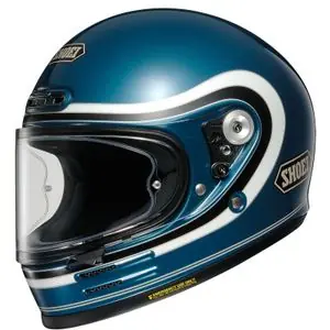 Shoei GLAMSTER 06 - BIVOUAC Koko kypärä - Sininen Ajankohtainen