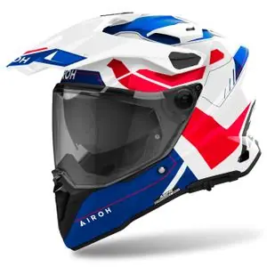 Osta Verkossa Airoh COMMANDER 2 - REVEAL Koko kypärä - Sininen / Punainen