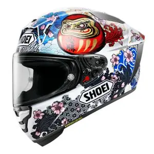 Shoei X-SPR PRO - MARQUEZ MOTEGI 5 Koko kypärä - Musta / Harmaa Tarjoushinta