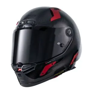 Nolan X-804 RS - ULTRA CARBON - IRIDO DARK Koko kypärä - Musta / Punainen Ilmainen Palautus