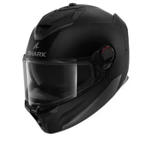 Shark SPARTAN GT PRO CARBON - BLANK MAT Koko kypärä - Musta / Harmaa Korkea Laatu