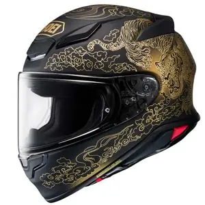 Shoei NXR2 - FEARLESS Koko kypärä - Musta / Keltainen Alkuperäinen