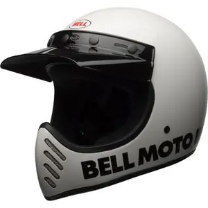 Bell MOTO-3 - CLASSIC Koko kypärä - Musta Alennus