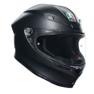 AGV K-6 S - MONO Koko kypärä - Musta Aito
