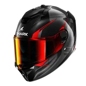 Aito Shark SPARTAN GT PRO CARBON - KULTRAM Koko kypärä - Musta / Harmaa