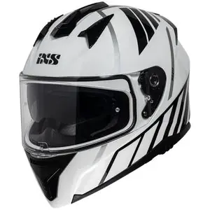 IXS 217 2.0 Koko kypärä - Valkoinen / Musta Halpa Hinta