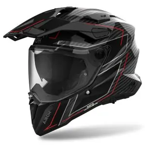 Asiakkaiden Suosikki Airoh COMMANDER 2 - CARBON STYLISH Koko kypärä - Hiili