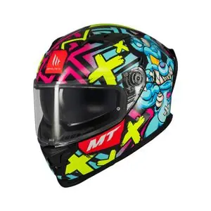 MT HELMETS BRAKER SV - CRAZY TEDDY Koko kypärä - Monivärinen Eniten Myyty