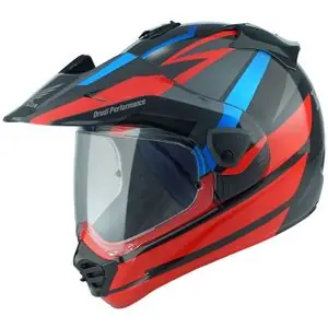 Ajankohtainen Arai TOUR-X5 - AFRICA TWIN Koko kypärä - Punainen / Musta