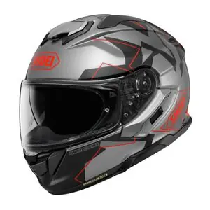 Tehdashinta Shoei GT-AIR 3 - GRIP MM93 Koko kypärä - Musta / Punainen