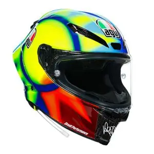 AGV PISTA GP RR - SOLELUNA 2021 Koko kypärä - Monivärinen Flash-Tarjous