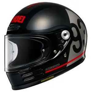 Päivän Tarjous Shoei GLAMSTER 06 - MM93 KOLEKTIOMI CLASSIC Koko kypärä - Musta / Valkoinen