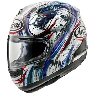 Arai RX-7V EVO - KIYONARI TRICO Koko kypärä - Monivärinen Erikoistarjous