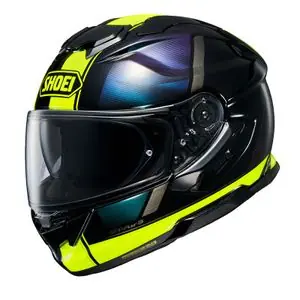 Shoei GT-AIR 3 - SCENARIO Koko kypärä - Musta / Keltainen Halpa