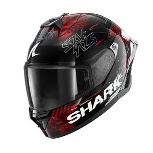 Shark SKWAL CUP SPEED-VIB Koko kypärä - Musta / Punainen Löytö