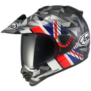 Arai TOUR-X5 - NATION UK Koko kypärä - Monivärinen Turvallinen Maksu