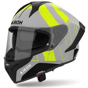 Airoh MATRYX - SCOPE Koko kypärä - Keltainen / Musta Pakollinen (Must-Have)