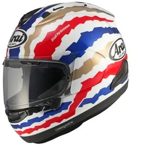 Sertifioitu Arai RX-7V EVO - DOOHAN JUBILEE - REPLICA Koko kypärä - Monivärinen