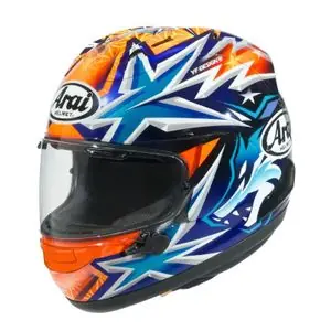 Poisto Arai RX-7V EVO - OKAMOTO COMPASS - REPLICA Koko kypärä - Monivärinen