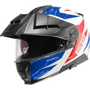 Schuberth E2 EXPLORER Modulaarikypärä - Sininen Alkuperäinen