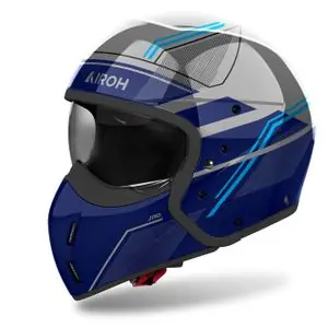 Airoh J110 - SLIM Modulaarikypärä - Sininen Halpa