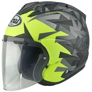 Arai SZ-R VAS EVO - MIMESIS Avoin kypärä - Keltainen Osta Tänään