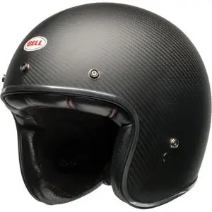 Löytö Bell CUSTOM 500 - CARBON Avoin kypärä - Musta