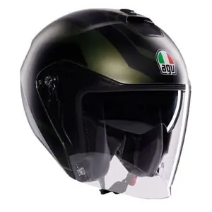 AGV IRIDES - SAKAI Avoin kypärä - Vihreä / Musta Kampanjahinta