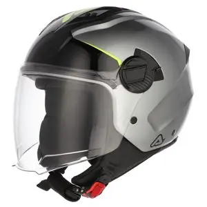 Acerbis JET LEVANTE Avoin kypärä - Harmaa / Keltainen Vain Tänään