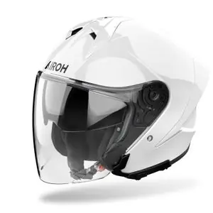 Uutuus Airoh H 21 - COLOR Avoin kypärä - Valkoinen