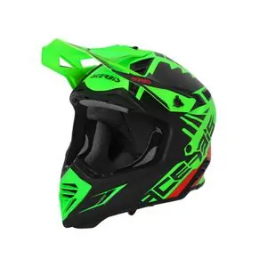 Asiakkaiden Suosikki Acerbis X-TRACK VTR ECE 2206 2023 Cross-kypärä - Vihreä / Musta