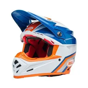 Bell MOTO-9S FLEX MERCHANT 2026 Cross-kypärä - Oranssi Viimeinen Mahdollisuus