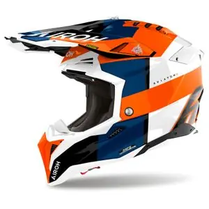 Airoh AVIATOR 3 - MONARCH 2025 Cross-kypärä - Oranssi Suosittu