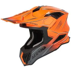 Acerbis AIRSTRIKE-X 2027 Cross-kypärä - Oranssi / Harmaa Merkkituote