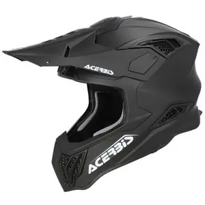 Acerbis AIRSTRIKE-X 2027 Cross-kypärä - Musta Sertifioitu