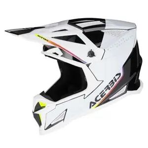 Eniten Myyty Acerbis T711 2027 Cross-kypärä - Valkoinen / Musta