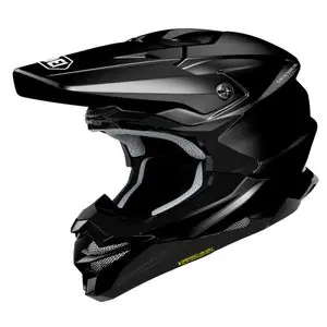 Kausialennus Shoei VFX-WR - SOLID 2026 Cross-kypärä - Musta