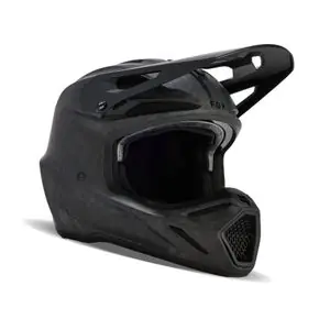 Erikoistarjous Fox V3 RS CARBON SOLID 2026 Cross-kypärä - Musta