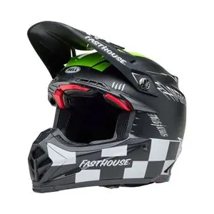Alkuperäinen Bell MOTO-9S FLEX FASTHOUSE SMKBMB 2026 Cross-kypärä - Musta