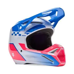 Alennettu Fox V1 KERÄÄ 2025 Cross-kypärä - Sininen / Rose