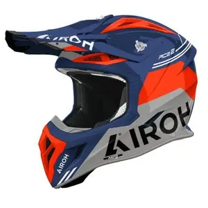 Airoh AVIATOR ACE 2 - FURY 2026 Cross-kypärä - Punainen / Harmaa Kausialennus