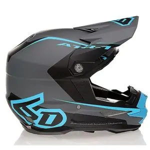 6D Helmets ATR-1 STEALTH 2024 Cross-kypärä - Sininen Ajankohtainen